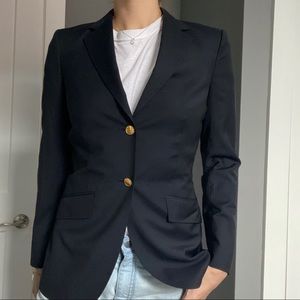 Like New Brooks Brothers navy blue blazer